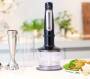 Braun MQ 7035X - Immersion blender - 0.6 L - 1.2 m - 1000 W - Black,Satin steel