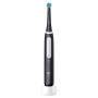 Oral-B iO 4 iO4 Elektrische Zahnbürste/Electric Toothbrush, Magnet-Technologie, 4 Putzmodi für Zahnpflege, Reiseetui, Designed by Braun, matt black