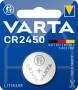 Varta KNOPFZELLE LITHIUM 3V   CR2450 (6450101401)