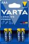 Varta MICROZELLE LONGLIFE POWER (4903121414/4STK.BLIS)