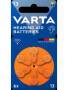 Varta HÖRGERÄTEBATTERIEN 13 6ER BLIS (24606101416)