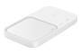 Samsung Wireless Charger Duo mit Adapter EP-P5400T, White Ladegeräte - Induktion