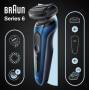 Braun RASIERER SERIES 6 (61-B4500CS     BL/SW)