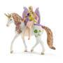 schleich® bayala® 42445 Glitzerndes Blütenhaus mit Einhörnern, See und Stall