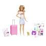 Mattel HJY18 Refreshed Travel Barbie