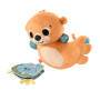 Mattel Fisher-Price 2-in-1 Wippender Otter zum esielen in der Bauchlage, Baby-Sensorik-esielzeug aus