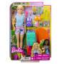 Mattel Barbie ''It takes two! Camping'' Spielset mit Malibu Puppe, Hündchen und Accessoires