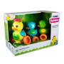 TOMY Toomies Quack Along Ducks - Blue,Green,Orange,Yellow - Plastic - 10 month(s) - Boy/Girl - 6 wheel(s) - Orange