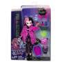 Mattel Monster High Puppe und Pyjamapartyzubehör, Draculaura, Schaurig schöne Pyjamaparty