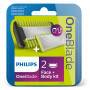 Philips Norelco OneBlade QP620/50 - Shaving blade - Black - Lime - Stainless steel - Philips: OneBlade (QP25xx) - OneBlade (QP26xx) - OneBlade Pro (QP65xx) - OneBlade Pro (QP66xx)