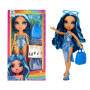 MGA Entertainment Rainbow High Swim & Style  Fashion Doll- Skyler (Blue)