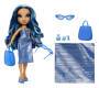 MGA Entertainment Rainbow High Swim & Style  Fashion Doll- Skyler (Blue)