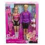 Mattel Ken & Barbie Fashionista Doll 2PK - 65th Anniversary