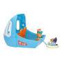 Moose Toys BLUEY HOLIDAY 3in1 Set Airplane, Boat Hotel