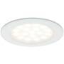 PAULMANN LED-Moebeleinbaustrahler rd 2x2.5W 6VA 3000K ws m/A