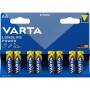 Varta 04906121418 - Single-use battery - AA - Alkaline - 1.5 V - 8 pc(s) - Blue - Grey