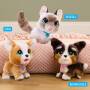 FurReal Friends furReal Walk-A-Lots Kätzchen interaktives Funktionsplüschtier (20 cm) mit Bewegungs-