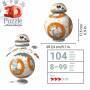 Ravensburger 11578 Puzzle Star Wars BB-8 3D 540 Teile