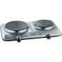 SEVERIN DK 1014 - Stainless steel - Countertop - Stainless steel - 2 zone(s) - 1000 W - 15 cm