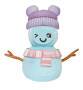 MGA Entertainment Rainbow High Winter Wonderland Doll- Blue