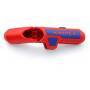 KNIPEX ErgoStrip - Protective insulation - 93 g - Blue - Red