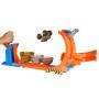 Mattel Hot Wheels Monster Trucks Loop & Flip Trophy Challenge-Spielset und Die-Cast-Bigfoot Spielzeu