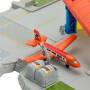 Mattel Matchbox Flughafen Abhebe-Abenteuer-Spielset mit 1 Die-Cast-Audi und 1 Flugzeug aus Kunststof