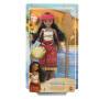 Mattel Disney Vaiana 2 singende Vaiana-Abenteuerpuppe mit charakteristischem Outfit und Accessoires, singt „We‘re Back“ in vier Sprachen, JBT61