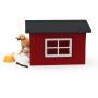 schleich® FARM WORLD 42722 Hundehütte mit Goldenretrievern