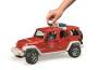 Bruder Jeep Wrangler Unlimited Rubicon Feuerwehrfahrzeug mit Feuerwehrmann 02528