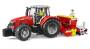 Bruder Massey Ferguson 7624 - Red - 3 yr(s) - Boy - 345 mm - 175 mm - 198 mm