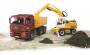 Bruder MAN TGA Construction truck with Liebherr Excavator - Multicolor - ABS synthetics - 3 yr(s) - 1:16 - 175 mm - 415 mm