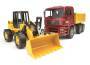 Bruder Construction truck with articulated road loader - Multicolor - ABS synthetics - 3 yr(s) - 1:16 - 175 mm - 415 mm