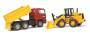 Bruder Construction truck with articulated road loader - Multicolor - ABS synthetics - 3 yr(s) - 1:16 - 175 mm - 415 mm