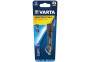 Varta 16701 101 421 - Keychain flashlight - Black - Rubber - 9 m - IPX4 - LED