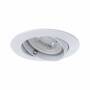 PAULMANN 937.31 - Recessed light cover - Ceiling - White - Aluminum - Zinc - IP23 - GU10