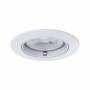 PAULMANN 937.31 - Recessed light cover - Ceiling - White - Aluminum - Zinc - IP23 - GU10