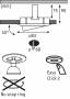 PAULMANN 937.30 - Recessed light cover - Ceiling - Aluminium - Aluminium - Zinc - IP23 - GU10